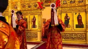 Митрополит Игнатий совершил Божественную литургию в храме апостола и евангелиста Иоанна Богослова