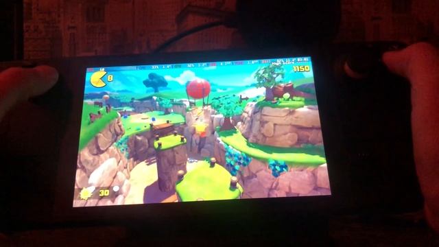 Pac-Man World 2 геймплей на Steam Deck LCD