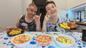 Мукбанг ура я ПРОЗРЕЛА и теперь вижу истинную ЛИЧИЧУ "святош"! ПРОБЛЕМЫ насущные! Семейный ужин