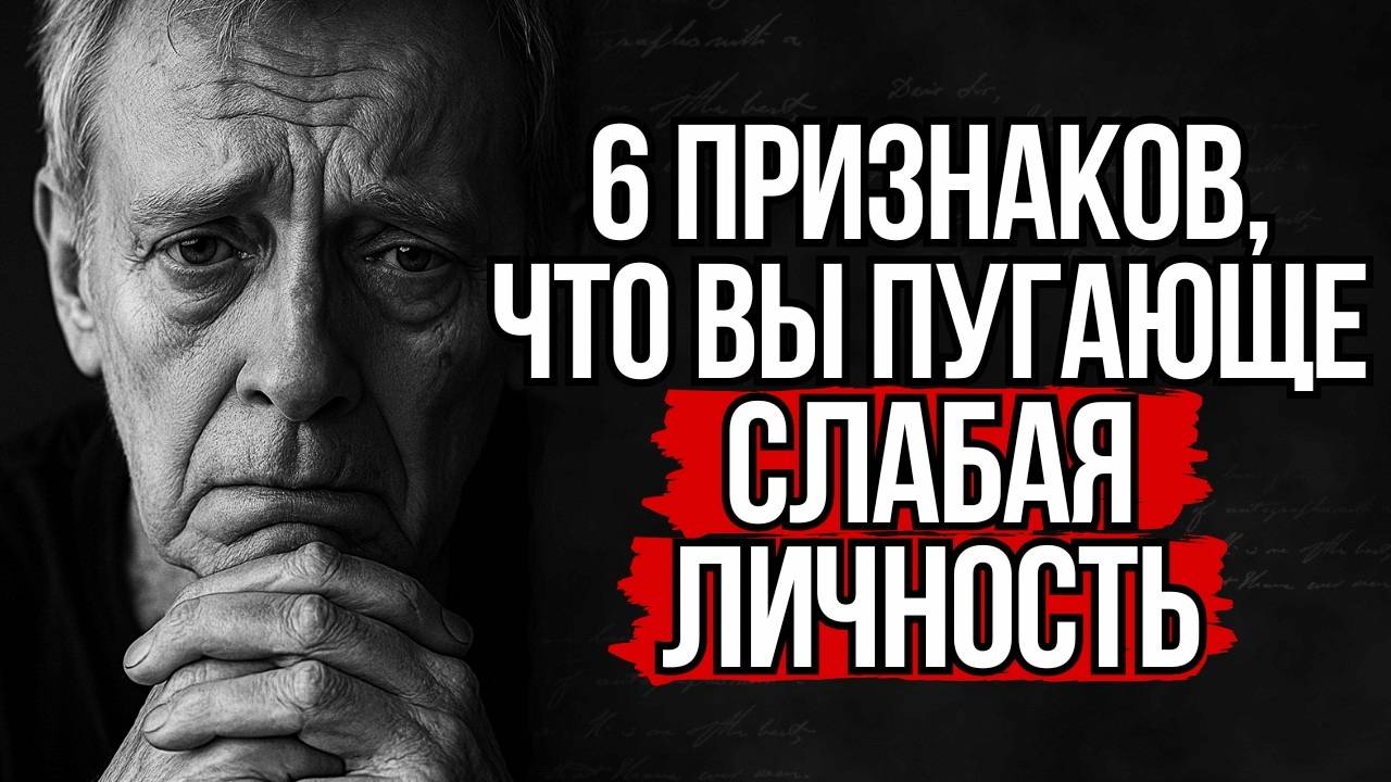 Никогда Не Произноси Эти 6 фраз - Они Сразу Выдают Слабость | Стоицизм смотреть онлайн