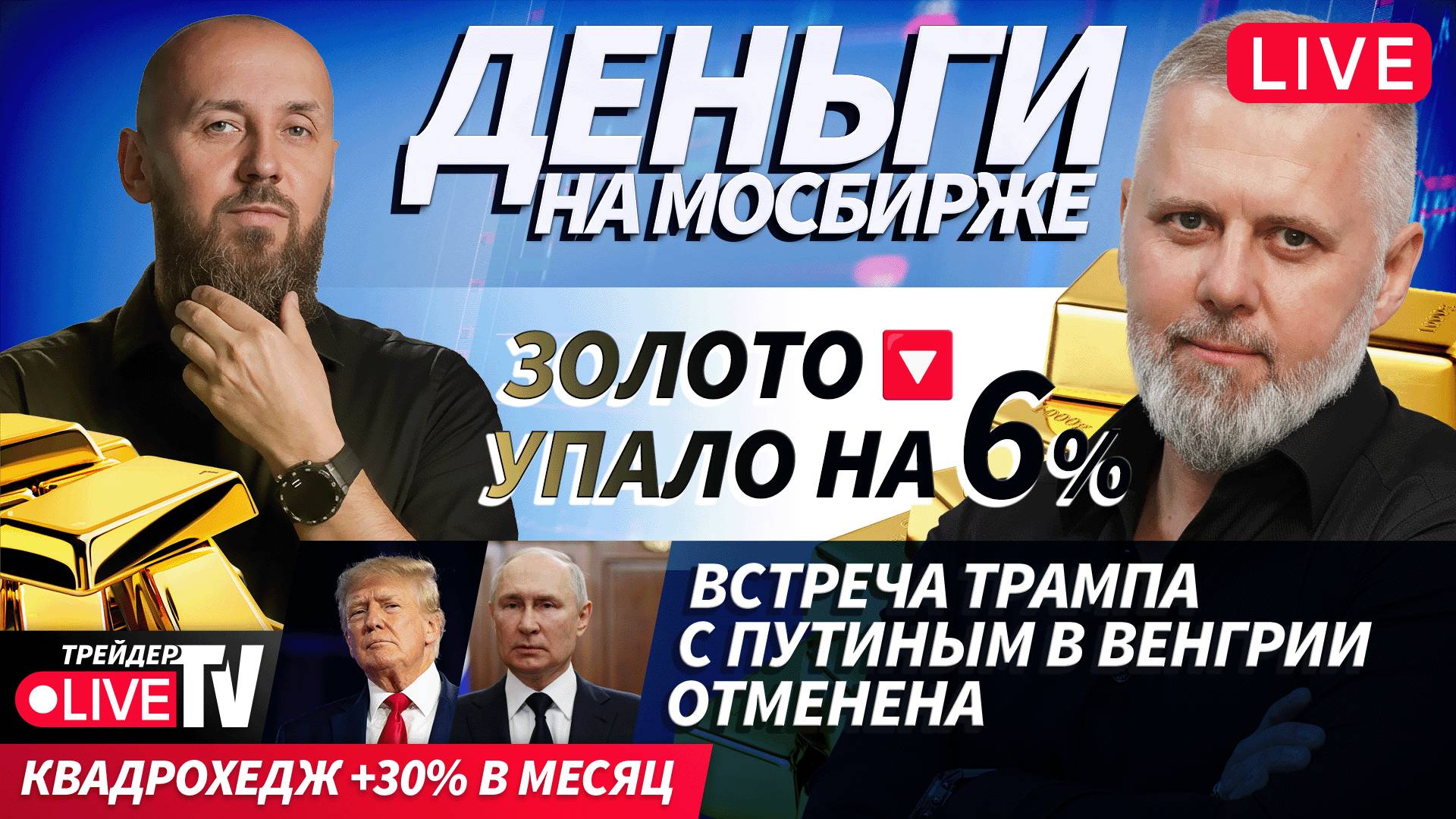 Alexeevlive | 22.10.25 | Live Трейдер ТВ смотреть онлайн