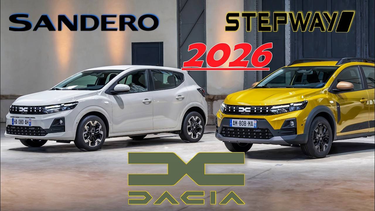 Dacia Sandero и Stepway 2026: что нового в бестселлерах? смотреть онлайн