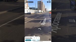 карта Ярославского шоссе