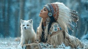 Ледяные ветра - Исцеляющая Индейская музыка фоновая музыка для отдыха и расслабления