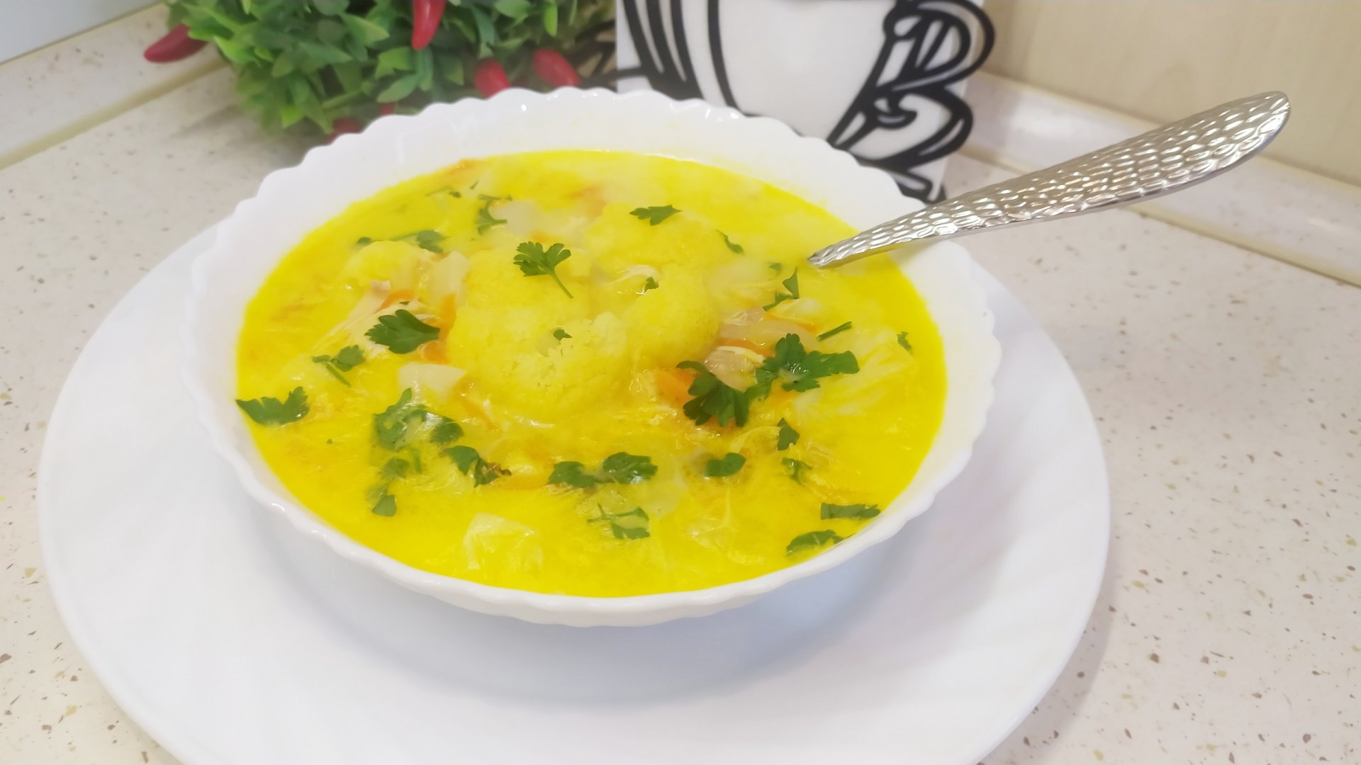 Самый ВКУСНЫЙ Суп из ЦВЕТНОЙ КАПУСТЫ! смотреть онлайн