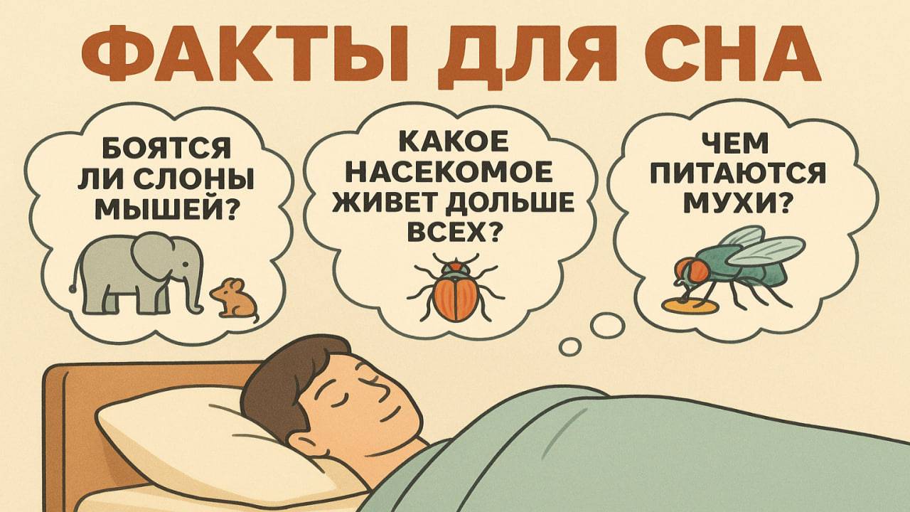 Факты, под которые засыпаешь быстрее: спокойный голос и удивительные знания смотреть онлайн