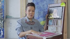 Реставрация сиденья стула капроновым платком. Как починить стул подручными средствами