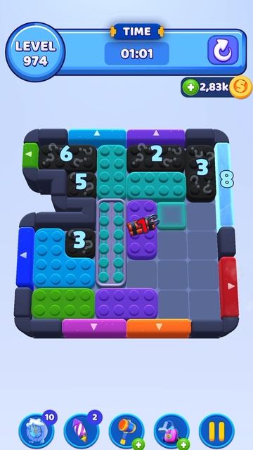 Color Block Jam 974 Уровень смотреть онлайн