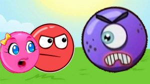 Новый КРАСНЫЙ ШАР, Красныш и Соня, мультик игра