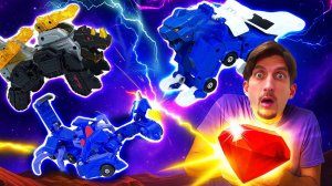 ⚡🤖 Фьюжн Макс. Новая Эра: Игрушки трансформеры против злых роботов! Кто завладеет камнем силы?