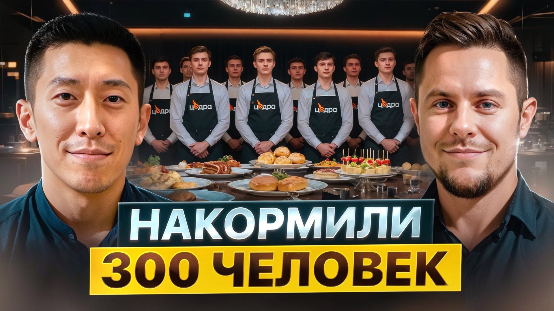 Фуршет на 300 человек!!!