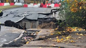 В Петербурге возбудили дело после прорыва коллектора на севере города