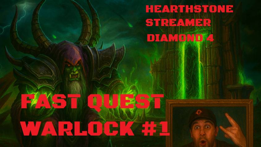 #1 БЫСТРЫЙ КВЕСТ ЧЕРНОКНИЖНИК. #Hearthstone Lost City of Un’Goro. смотреть онлайн
