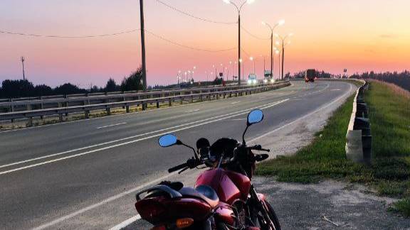 175FMM в раму дорожного мотоцикла YBR125