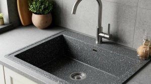 Как правильно установить смеситель на раковину из искусственного камня.