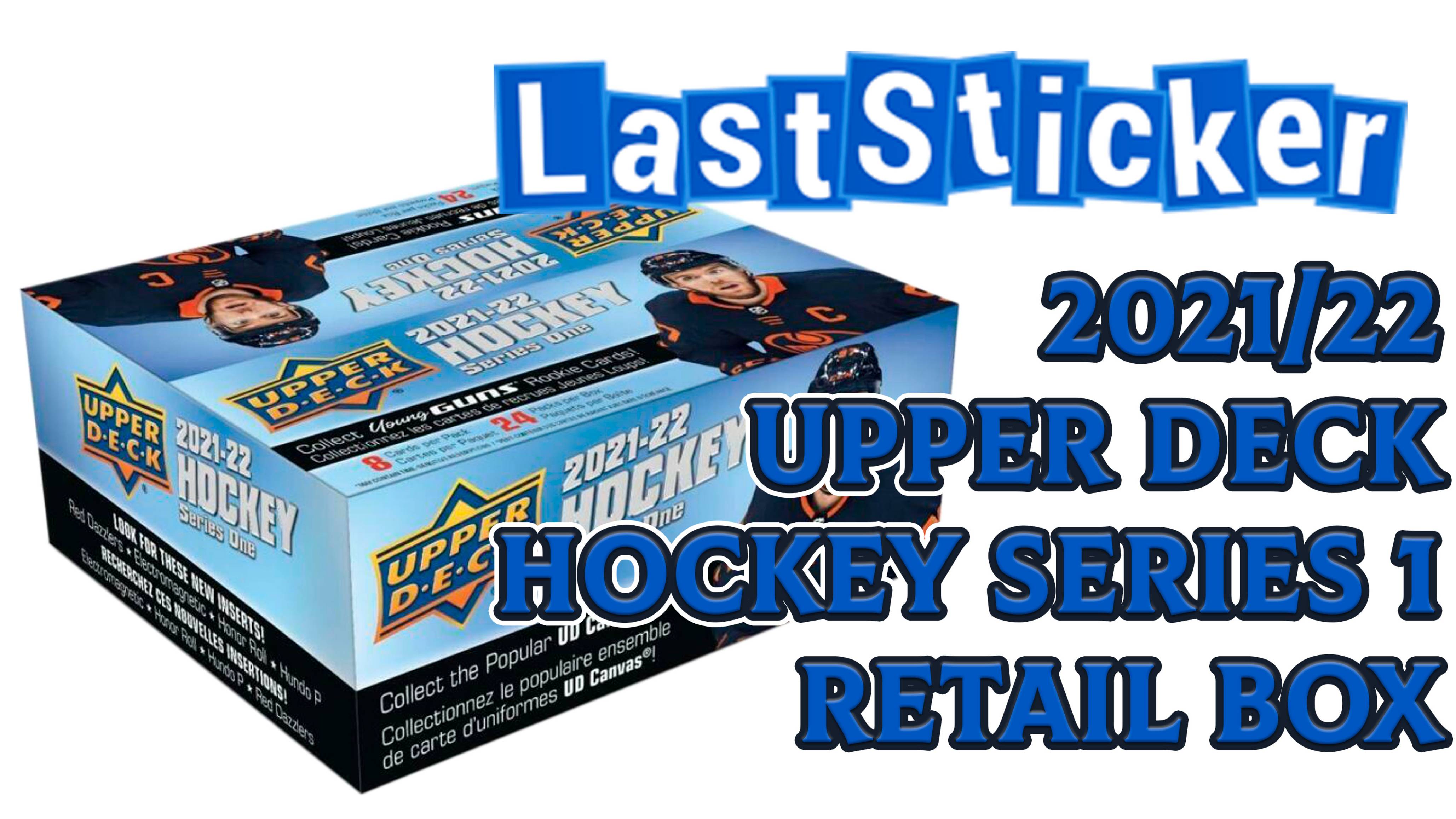Boxbreak 2021-22 Upper Deck Hockey Series 1 Retail box