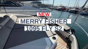 Видеообзор на главную НОВИНКУ с Каннского фестиваля 2025 - катер Merry Fisher 1095 FLY S2