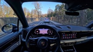 Porsche Cayenne 2024 [353 л.с.] POV Test drive