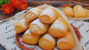 Апельсиновое печенье за 10 минут! Простой и очень вкусный рецепт