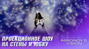 Проекционное шоу на стены и юбку