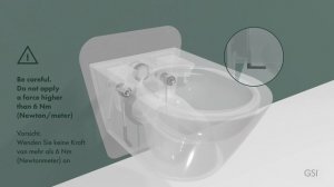 GSI Ceramica | Установка подвесных унитазов и биде