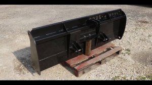 Отвал на заднюю навеску Кремень 2000 на тракторах (ЮМЗ, МТЗ, Т40)