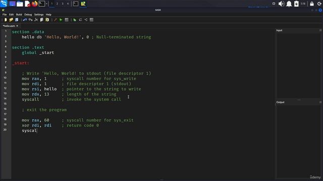 005 Sticking to traditions - Hello world program without makefile смотреть онлайн