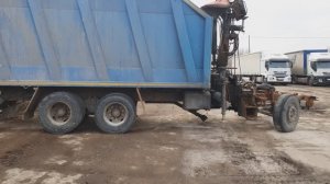 собрали камаз ломовоз после пожара