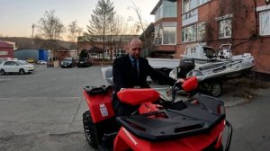 ОТЗЫВ КЛИЕНТА КВАДРОЦИКЛ SHARMAX 420 CYBER 4X4 #motosnab #auto #sharmax #motovlog #atv #квадроцикл