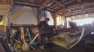 Лодку и мотор на зимовку.