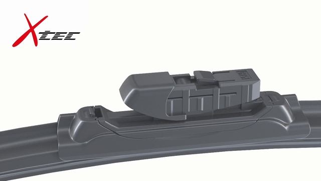 Установка щеток X-TEC ICON с креплением китайских SPORTAGE, Ix35, Custin и др.