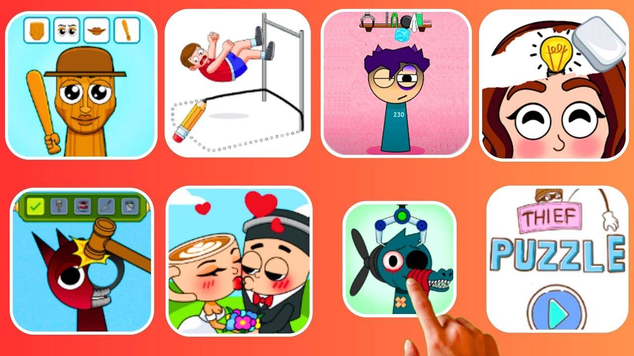 🌈SPRUNKI mini games calm & relax смотреть онлайн