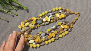 Нераскрытый секрет сборки ожерелья. Челлендж - сколько успела? #переделка #украшенияскамнями