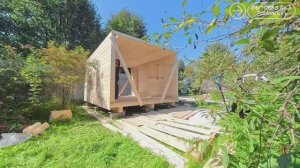 Сборка бытовки 4х3 на участке | Как это делаем мы | Ambarkin