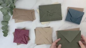 Подарочная упаковка 1. Конверты