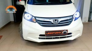Honda Freed модернизация света фар
