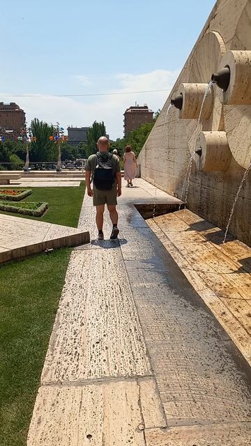 Армения Ереван фонтаны