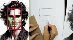 Алгоритм построения пропорций в портрете