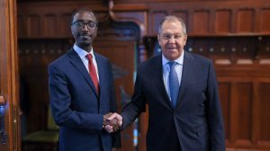 С.В.Лавров с Министром иностранных дел Эфиопии Гедионом Тимотеосом, Москва, 21 октября 2025 года
