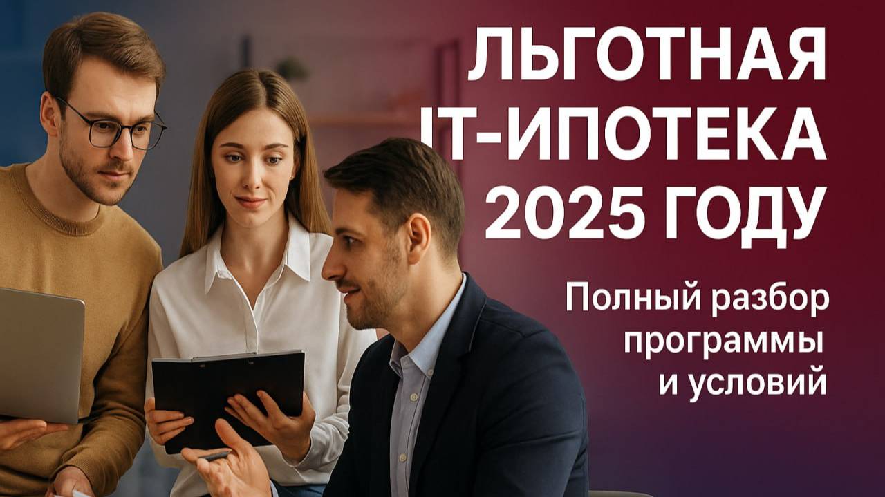 🏠 Льготная IT-ипотека в 2025 году: полный разбор программы смотреть онлайн