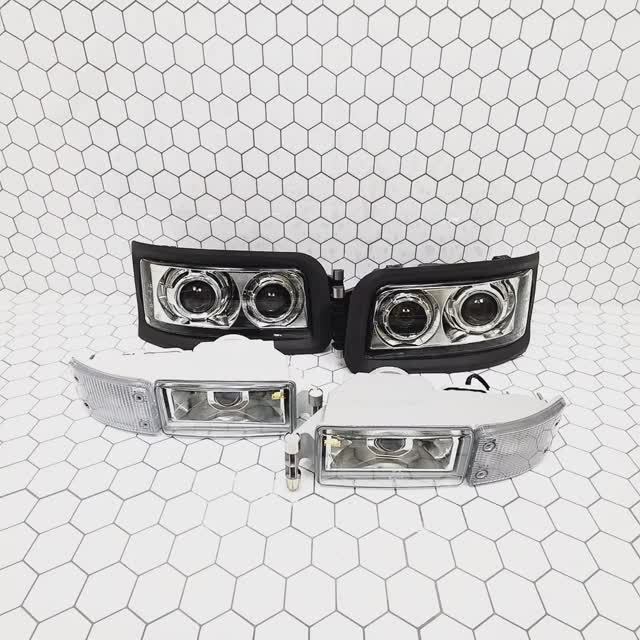 MAN комплект светодиодных фар смотреть онлайн