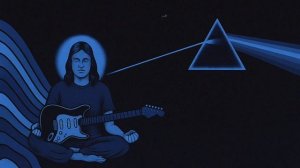 🌙PINK FLOYD STYLE SLEEP MUSIC ｜ Calm Instrumental Music for Deep Relaxation (synths + slide guitar)
