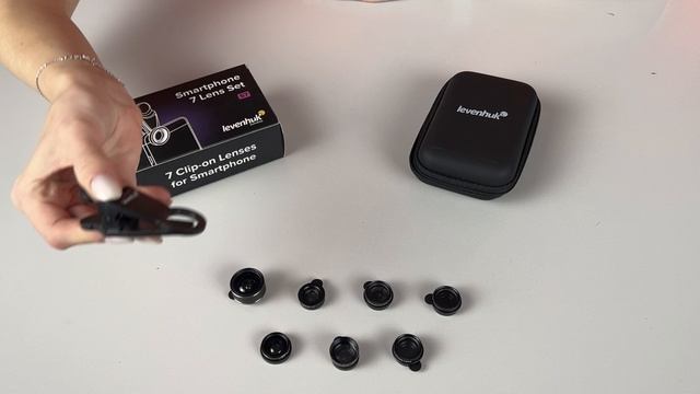 Набор объективов для смартфона Levenhuk Lens S7 | Четыре глаза – видеообзор смотреть онлайн