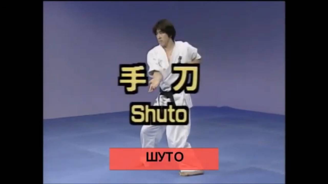Техника выполнения Шуто смотреть онлайн