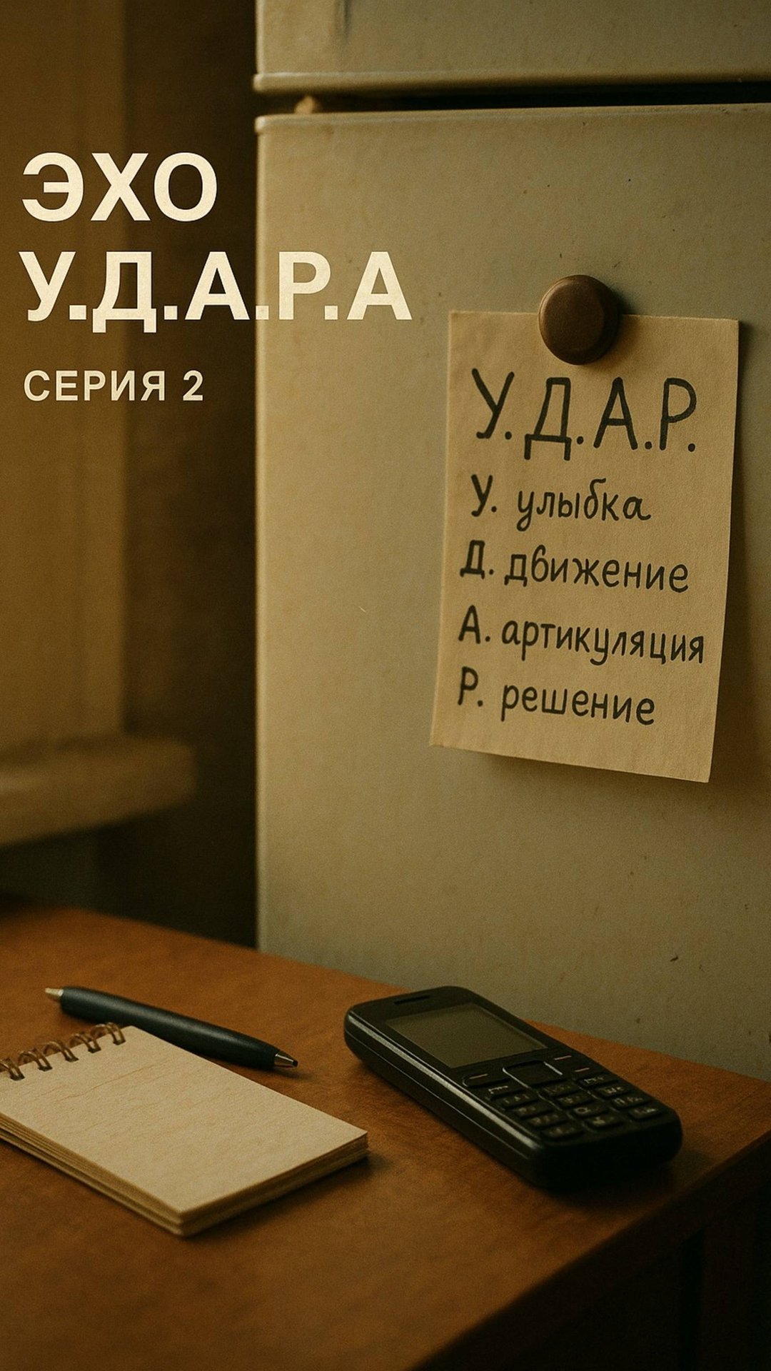 УДАР: как проверить себя и близких при инсульте | Эхо У.Д.А.Р.а. Серия 2