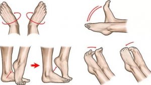 Комплекс упражнений для стоп и суставов ног