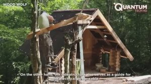 Строим домик в лесу для укрытия. Бушкрафт