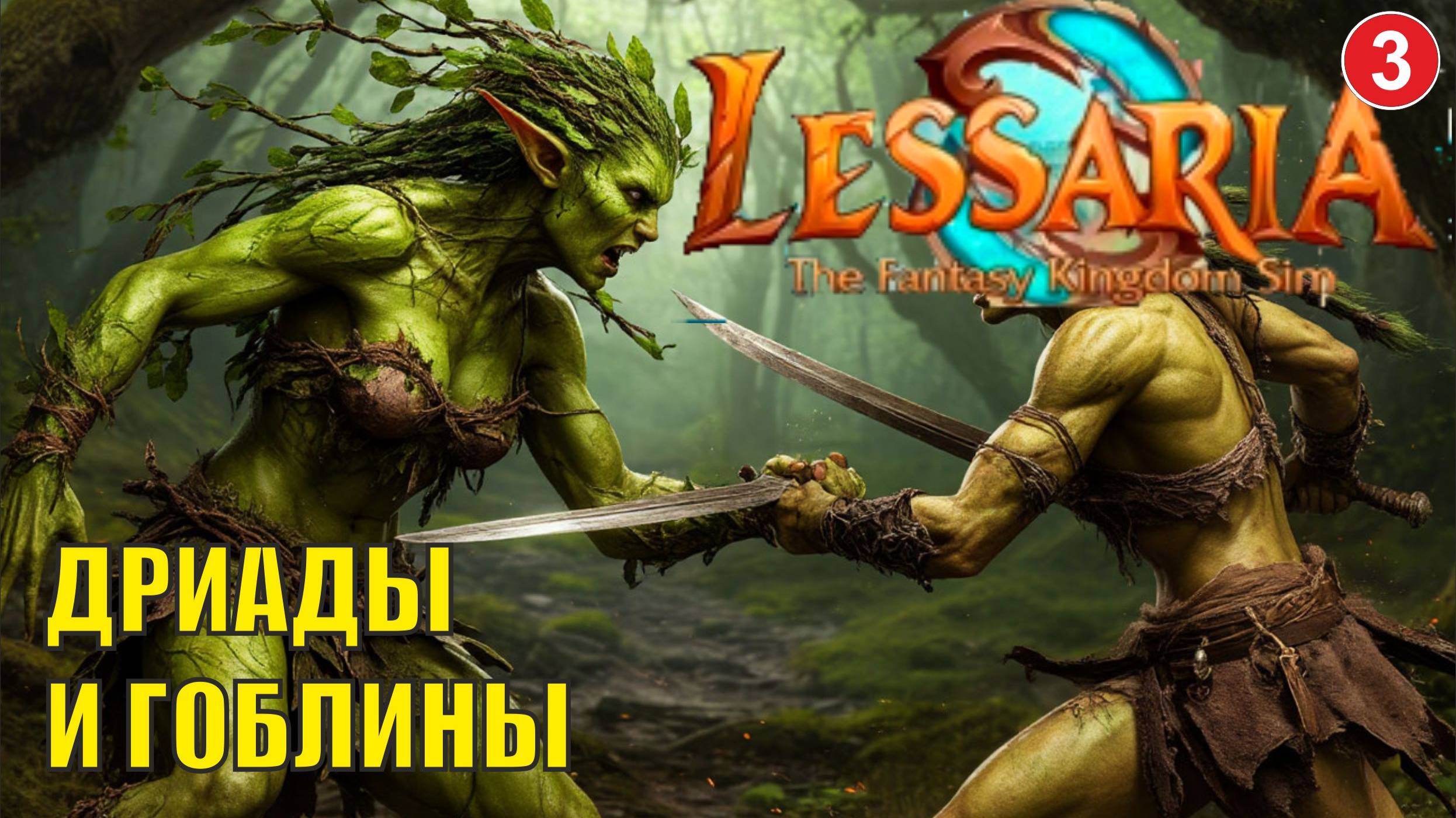 Lessaria: Fantasy Kingdom Sim - Дриады и гоблины смотреть онлайн