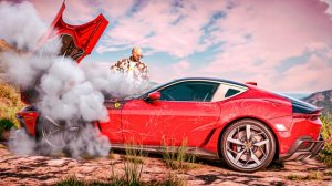 Я УБИЛ Ferrari ПРОБЕГОМ в GTA 5 RP