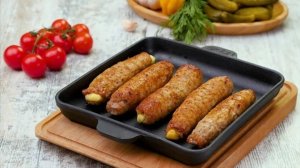 МЯСНЫЕ "ПАЛЬЧИКИ" ИЗ СВИНИНЫ 😋👍